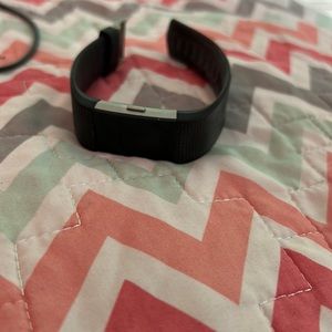 Fit bit charge 2 with black band and charger